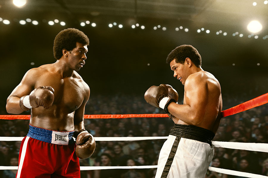 Khris Davis and Sullivan Jones in Big George Foreman
