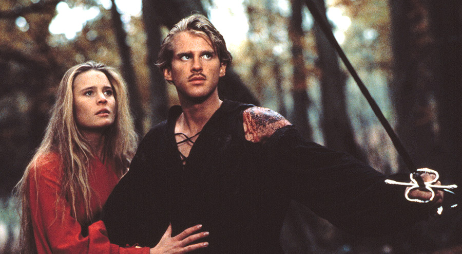 Robin Wright and Cary Elwes in The Princess Bride