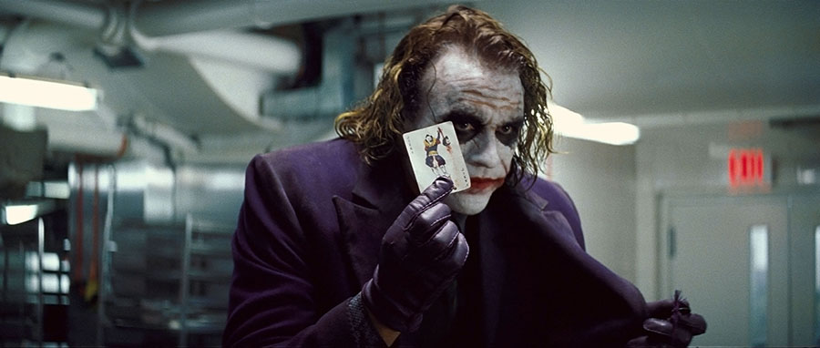 Heath Ledger in The Dark Knight