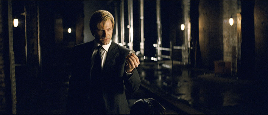 Aaron Eckhart as Harvey Dent in The Dark Knight