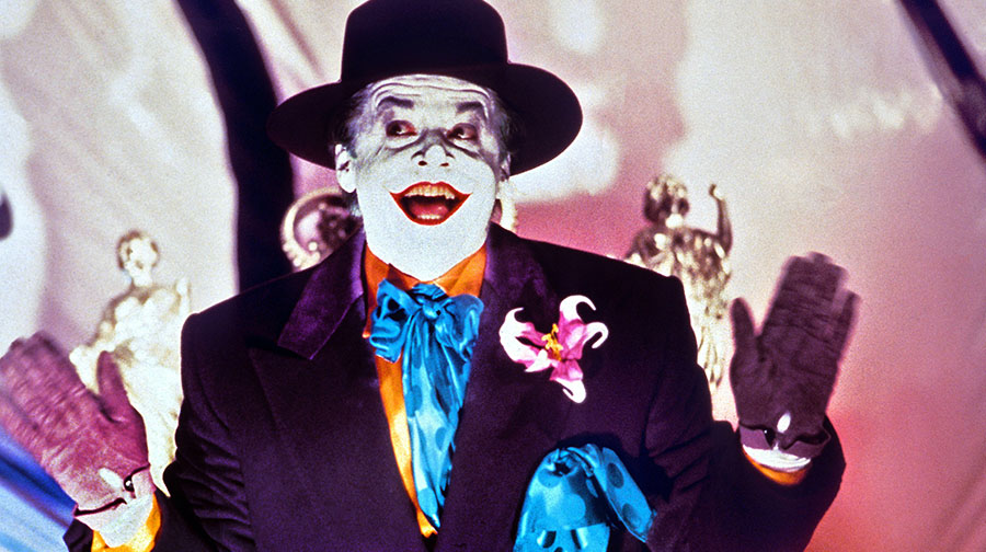 Jack Nicholson as The Joker in Batman