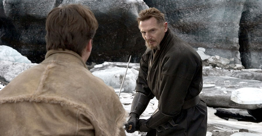 Liam Neeson in Batman Begins