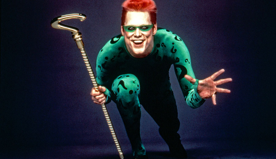 Jim Carrey as The Riddler