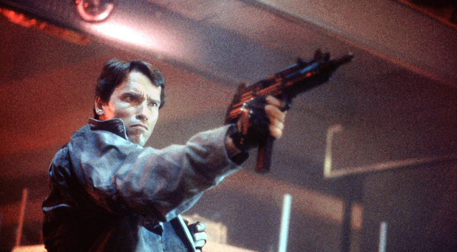 Arnold Schwarzenegger in The Terminator