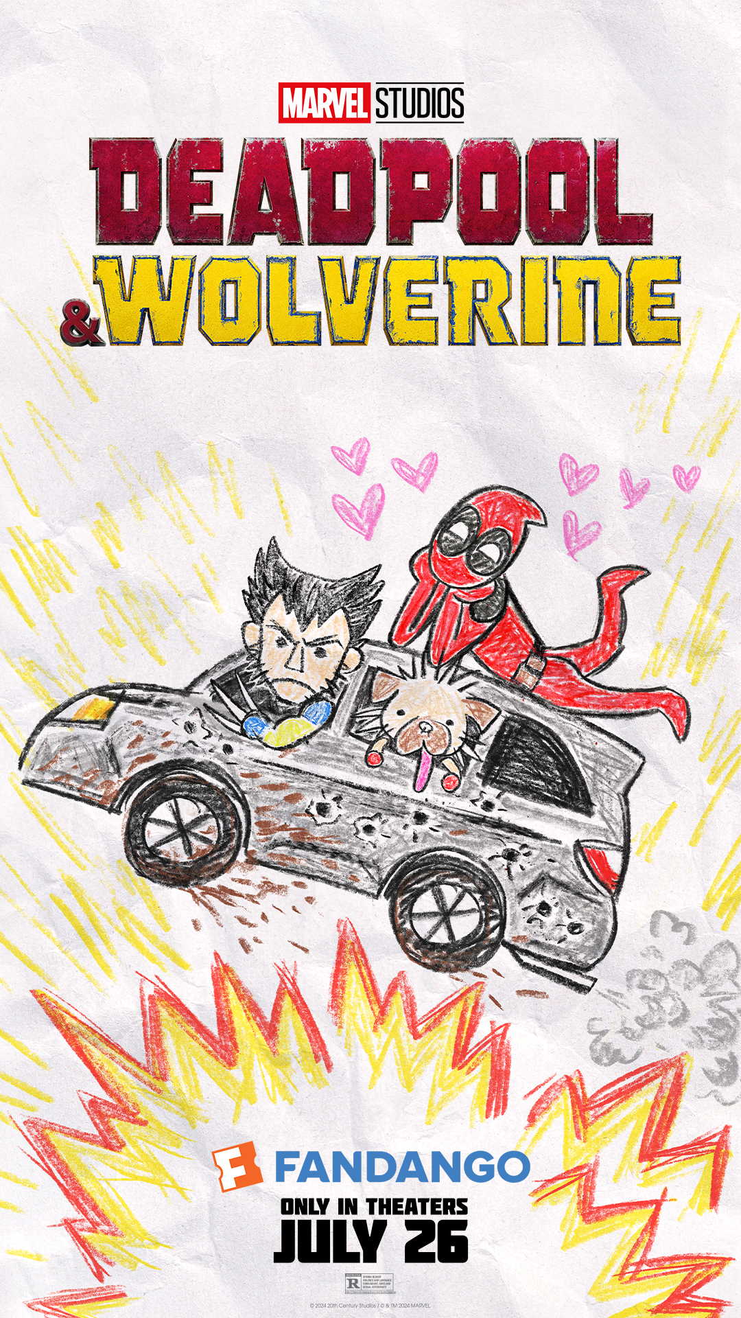 Deadpool & Wolverine Fandango poster