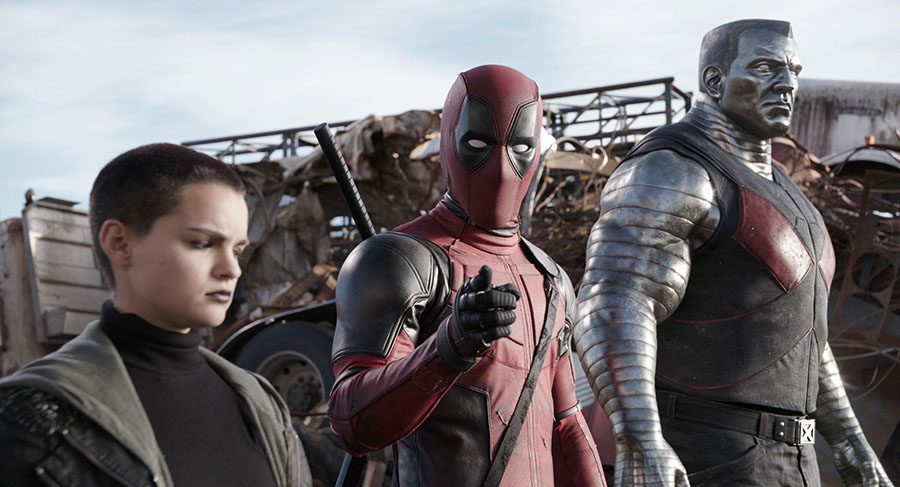 Negasonic Teenage Warhead, Deadpool and Colossus