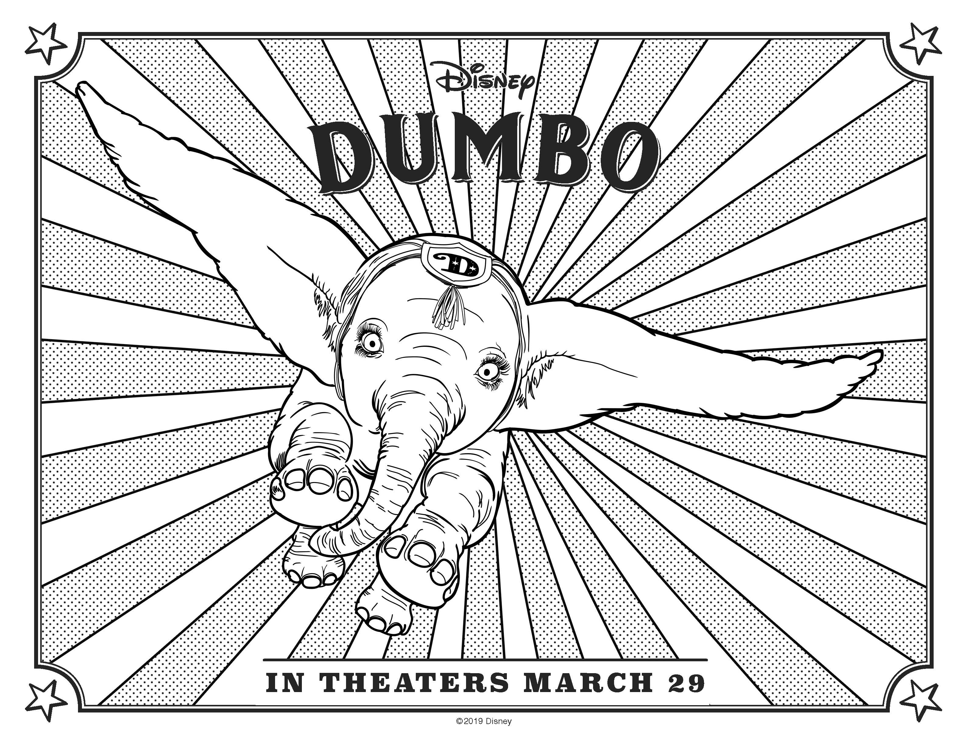 8200 Top Disney Coloring Pages Dumbo  Images