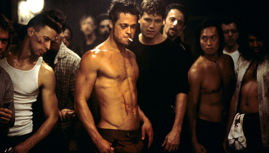 Brad PItt in Fight Club