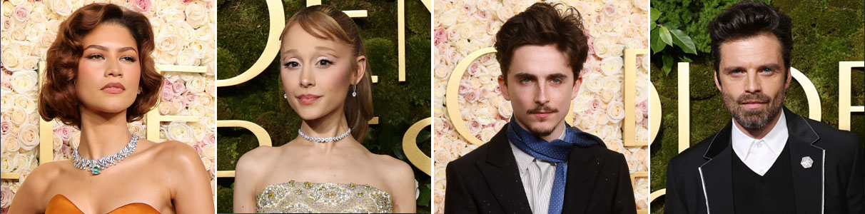 2025 Golden Globes Red Carpet