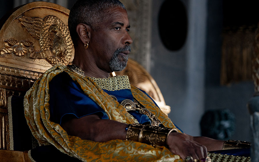 Denzel Washington in Gladiator II