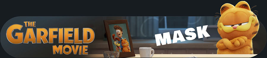 The Garfield Movie Mask