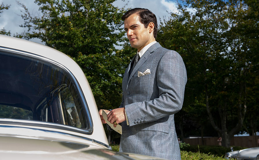 Henry Cavill in The Man From U.N.C.L.E.