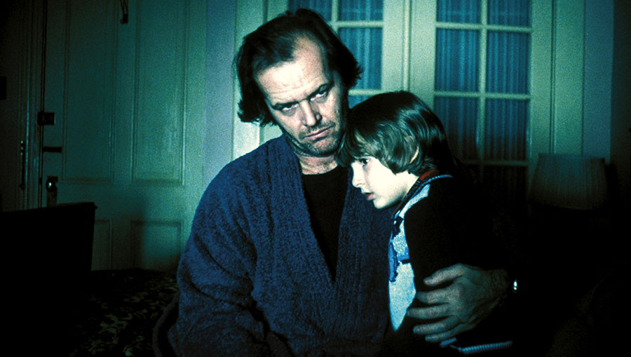 Jack Nicholson in The Shining