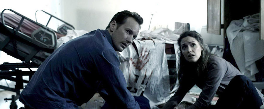 Patrick Wilson and Rose Byrne in Insidious