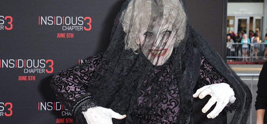 The Black Bride at the premiere of Insidious Chapter 3