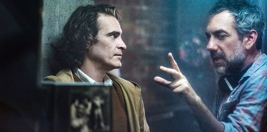 Joaquin Phoenix and Todd Phillips