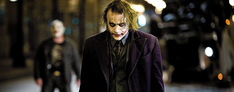 Heath Ledger in The Dark Knight