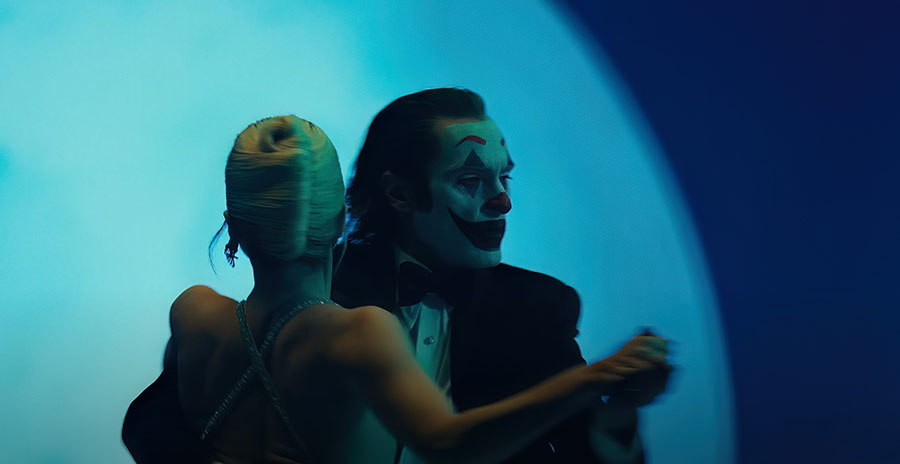 Lady Gaga and Joaquin Phoenix in Joker: Folie a Deux