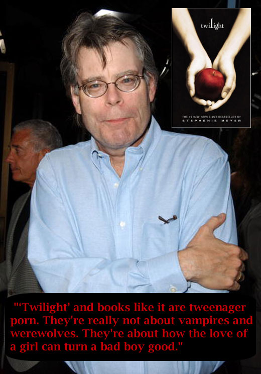 Stephen King Takes on 'Twilight,' 'Fifty Shades of Grey' and 'The Hunger  Games' | Fandango