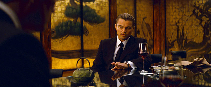 Leonardo DiCaprio in Inception