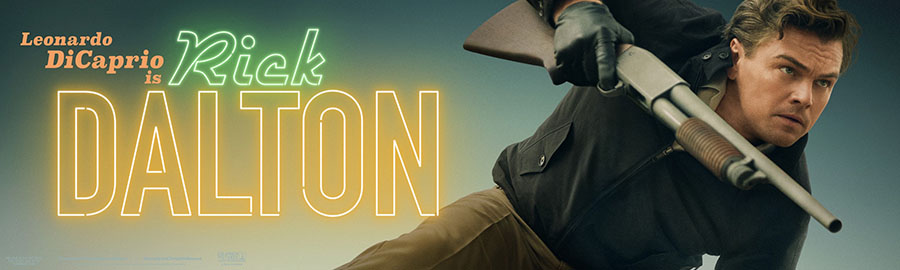 Leonardo DiCaprio as Rick Dalton in One Upon A Time In Hollywood
