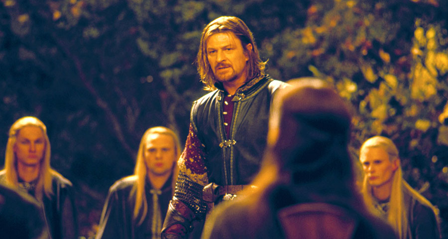 Sean Bean as Boromir