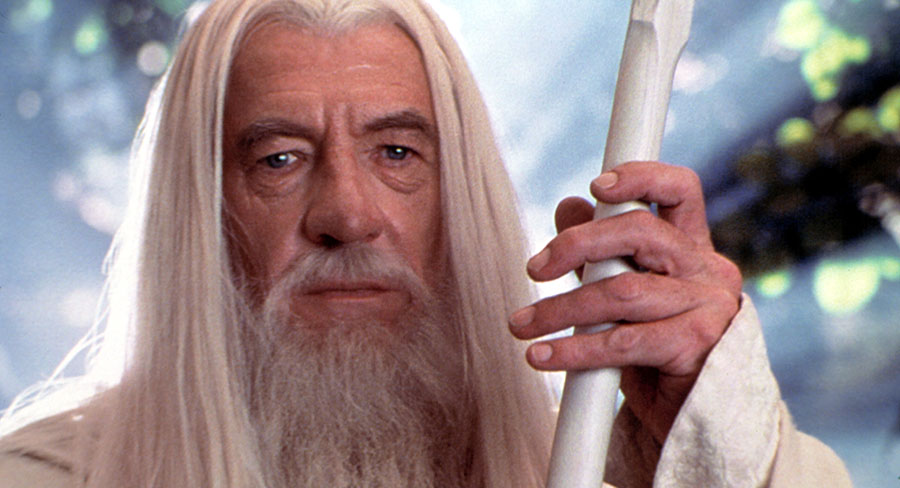 Ian McKellen as Gandalf