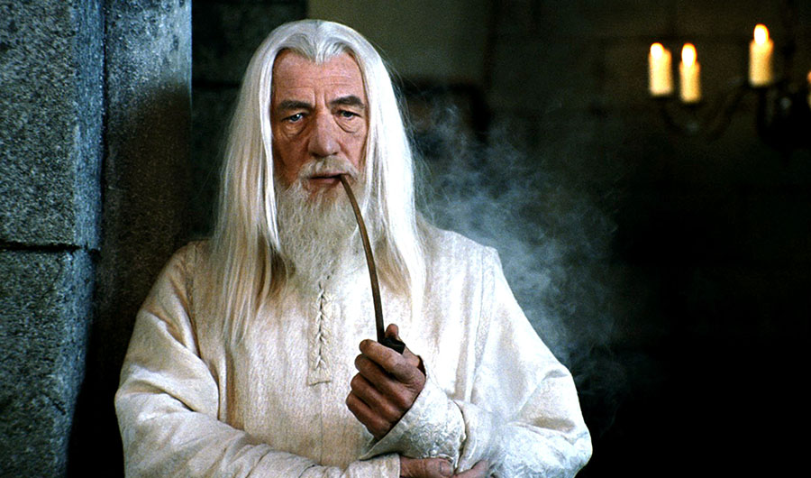 Ian McKellen as Gandalf