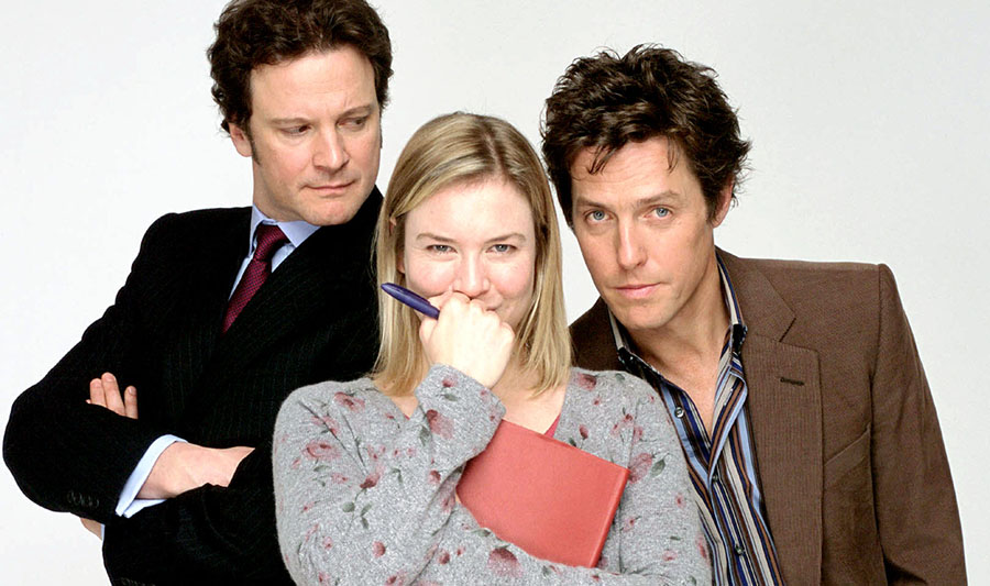 Colin Firth, Renee Zellweger and Hugh Grant