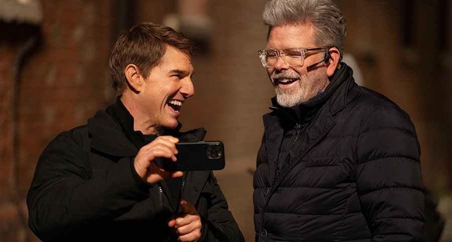 Tom Cruise and Christopher McQuarrie