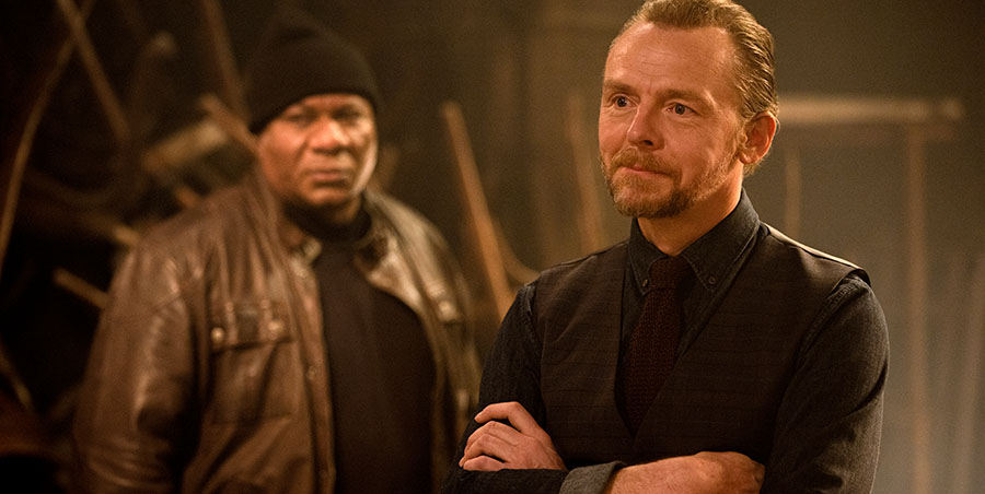 Ving Rhames and Simon Pegg in Mission: Impossible - Dead Reckoning