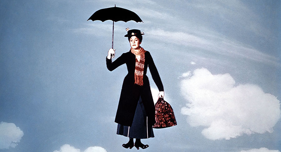 Julie Andrews in Mary Poppins