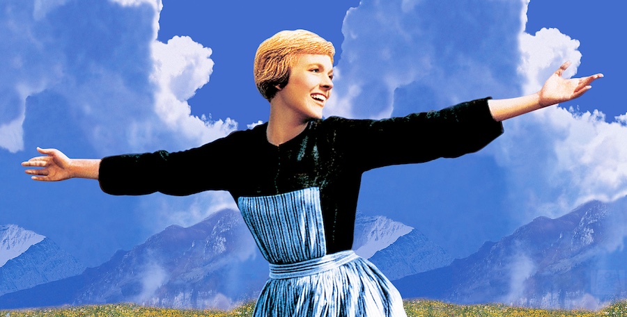 Julie Andrews in The Sound of Music