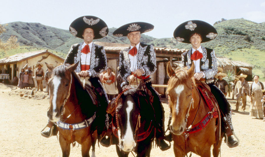 Chevy Chase, Steve Martin and Martin Short