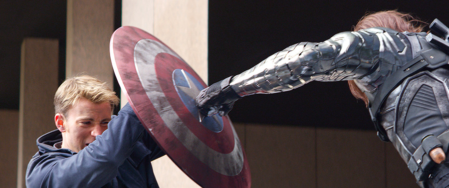 Chris Evans in Captain America: The Winter Soldier