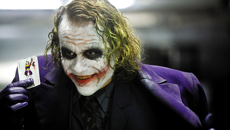 Heath Ledger in The Dark Knight