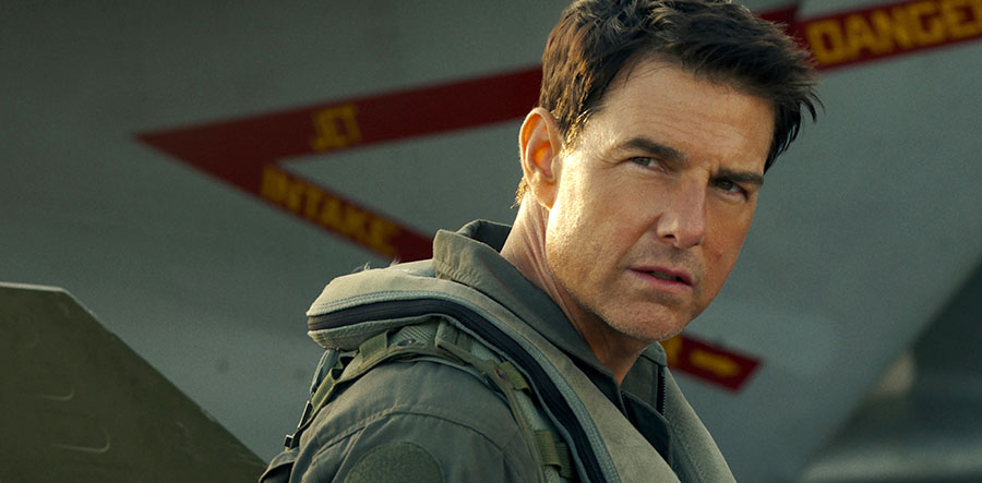 Tom Cruise in Top Gun: Maverick