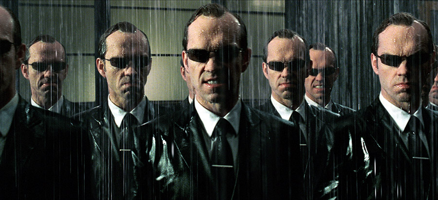Hugo Weaving as Agent Smith