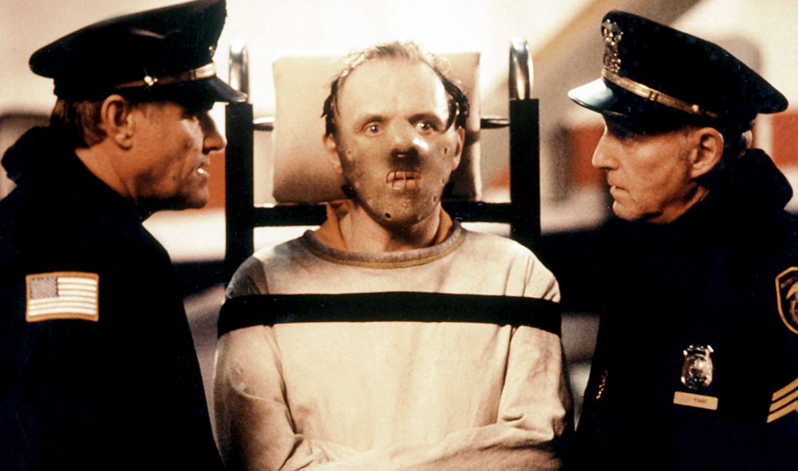 Anthony Hopkins in The Silence of the Lambs