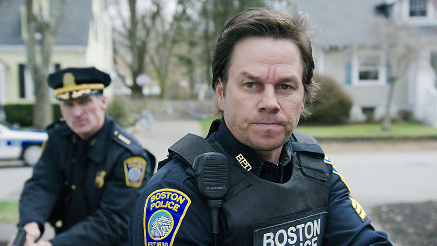 Mark Wahlberg in Patriots Day