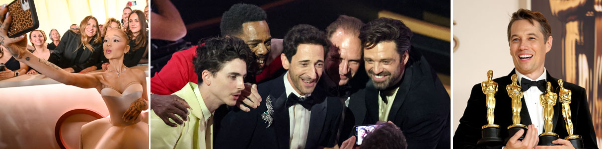 Oscars offstage
