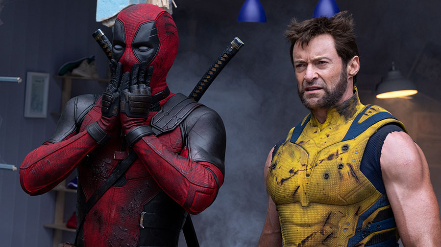 Ryan Reynolds and Hugh Jackman in Deadpool & Wolverine