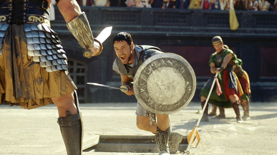 Russell Crowe in Gladiator