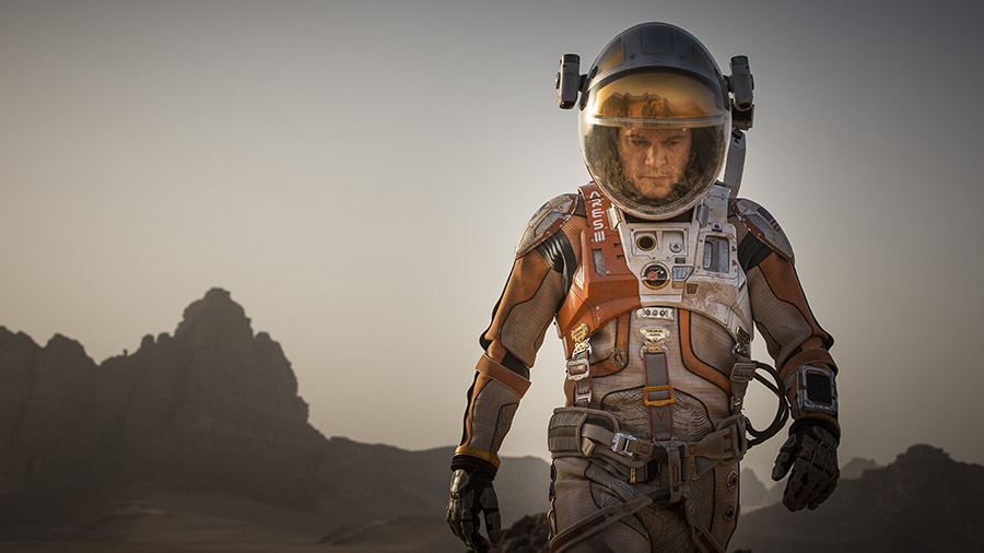 Matt Damon in The Martian