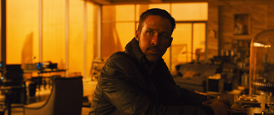 Ryan Gosling in Blake Runner 2049