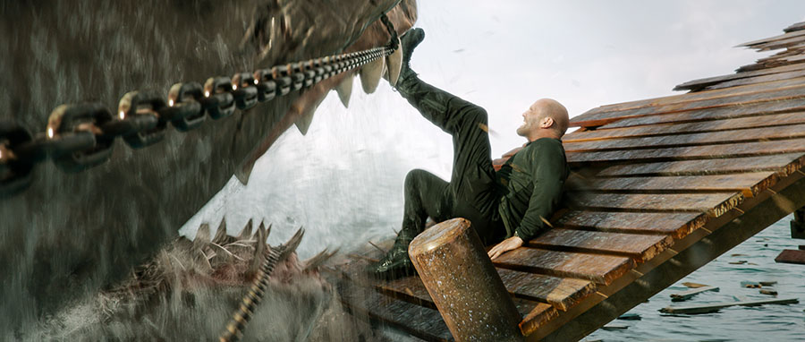 Jason Statham in The Meg 2: The Trench