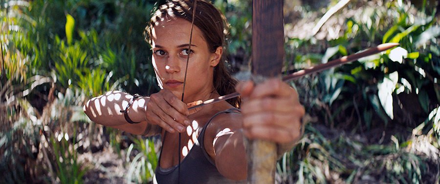 Alicia Vikander in Tomb Raider