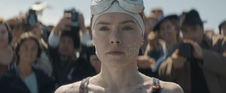 Daisy Ridley in Young Woman and the Sea