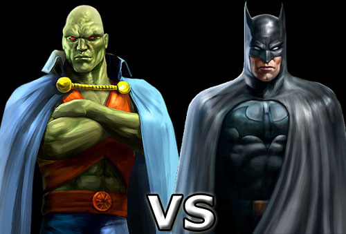 Top 54+ imagen batman vs martian manhunter