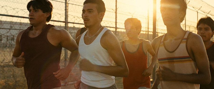 Characters running in Mcfarland, USA